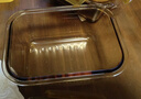 康寧琥珀加深保鮮盒耐熱玻璃密封飯盒便當盒4件組800ml*2+900ml*2 曬單實(shí)拍圖