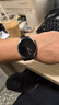 HUAWEI WATCH 5 曜石黑素皮氟橡膠復合表帶（L碼）（22mm）適配WATCH 5 46mm 曬單實(shí)拍圖