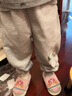 奧特曼童裝女童褲子秋冬款2025新款兒童運(yùn)動褲洋氣寶寶時髦卡通休閑衛(wèi)褲 卡其色 90 建議80-90cm1歲半-2歲 曬單實(shí)拍圖
