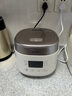 美的電飯煲1-2-3人 家用0涂層316L不銹鋼內膽電飯鍋小型 迷你智能多功能定時(shí)煮小米粥鍋微壓 母嬰級【上蓋可拆洗】白 2L 曬單實(shí)拍圖