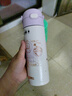 膳魔師（THERMOS）兒童直飲保溫杯小學(xué)生開(kāi)學(xué)必備哈利波特聯(lián)名水壺含杯套500ml紫 曬單實(shí)拍圖