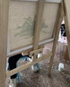 振櫸1.5m實(shí)木畫(huà)架kt板海報支架廣告牌立式木質(zhì)展板展示架揭牌儀式架子 1.5米原木色精細打磨款贈螺絲刀 曬單實(shí)拍圖