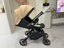 Baby boat貝舟B5嬰兒車(chē)雙向輕便折疊高景觀(guān)新生寶寶可坐躺0-3歲遛娃手推車(chē) 95%媽媽選擇 5代 雅致咖 新生兒護脊【PU輪胎更避震】 曬單實(shí)拍圖