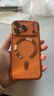 爵士駝【自帶鏡頭膜】適用iphone17promax手機殼蘋(píng)果17pro保護套超薄防摔磁吸鎏金電鍍硅膠軟殼鏡頭全包 殼膜套裝【星宇橙】magsafe磁吸丨帶防塵網(wǎng) iphone 17 Pro 曬單實(shí)拍圖