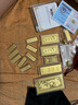 菜百首飾“財(cái)富”投資金條 足金Au999.9黃金金磚 投資 收藏禮品  中秋禮物 “財(cái)富”金條 100克（不支持退換貨） 曬單實(shí)拍圖