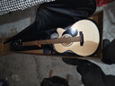 薩伽（SAGA） 吉他 民謠初學(xué)薩迦木吉他sf600男女學(xué)生新手入門(mén)薩嘎樂(lè )器 40英寸SA600C原木色A桶缺角 曬單實(shí)拍圖