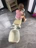 AULDEY奧迪雙鉆新款兒童扭扭車(chē)帶拖斗男女寶寶溜溜玩具車(chē)搖擺車(chē)帶推桿 拿鐵咖閃光靜音輪帶拖斗高配款 曬單實(shí)拍圖