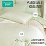 全棉時(shí)代（PurCotton）四件套純棉床上用品床品床單款被套枕套熊寶合集-綠1.8米床 曬單實(shí)拍圖