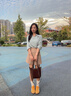 viney牛皮托特包包女包新款斜挎包輕奢生日禮物送女友老婆 【咖啡色】高級感實(shí)用手提包 大容量時(shí)尚百搭休閑菜籃子單肩包 曬單實(shí)拍圖