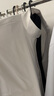 lululemon丨Twill 男士斜紋拉鏈外套 抗淋雨滲透 LM3EZPS 骨白 S 曬單實(shí)拍圖