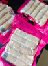 食者道爆汁雞腿卷原味400g*3 脆皮雞肉卷空氣炸鍋小吃半成品雞肉卷小吃 曬單實(shí)拍圖