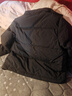 與狼共舞【鵝絨90%】秋冬鎖溫保暖立領(lǐng)工裝外套男士羽絨服 001黑色 180  曬單實(shí)拍圖