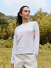 森馬（Semir）長袖T恤女吸濕速干分割戶外冬季2025插肩袖抓絨上衣109725101012 曬單實(shí)拍圖
