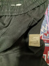 頂峰保羅（Dingfengbaoluo）休閑長(cháng)褲純棉寬松直筒褲秋季闊腿工裝褲子男HM9901黑色XL 曬單實(shí)拍圖