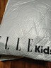 ELLE KIDS童裝 90%白鴨絨羽絨服女童冬季新款復(fù)古大翻領(lǐng)拉鏈款外套 黑色 160 (S) 曬單實(shí)拍圖
