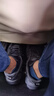 匹克態(tài)極貝果鞋男鞋春季透氣復古百搭休閑鞋厚底增高運動(dòng)鞋男DE520497 曬單實(shí)拍圖