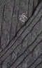 森馬（Semir）森柔毛衫|毛衣女刺繡V領(lǐng)顯瘦寬松2024絞花上衣復(fù)古風(fēng)109724107014 曬單實(shí)拍圖