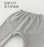 乖奇熊嬰幼兒卡通大pp褲春秋兒童外出休閑長褲子男女寶寶可愛束腳衛(wèi)褲 花灰/小象 80 曬單實(shí)拍圖