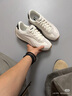 李寧菲林TURBO經(jīng)典休閑鞋女25新款T頭薄底透氣百搭運動(dòng)鞋AGLV236 曬單實(shí)拍圖