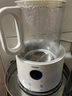 海爾恒溫電熱水壺1.5L 速熱燒水壺煮茶壺沖泡奶粉調奶器 保溫除氯不銹鋼加熱盤(pán)電熱水壺H207白色 曬單實(shí)拍圖