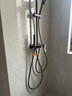 九牧（JOMOO）淋浴花灑套裝槍灰自動除垢噴槍淋浴器36633-526/HBS-1 曬單實拍圖