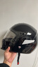 BELL復古頭盔Eliminator消除者大頭圍碳纖維騎行摩旅透氣摩托機車(chē)全盔 亮黑 XXL碼(適合61-62cm頭圍) 曬單實(shí)拍圖