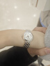 天梭（TISSOT）劉亦菲同款 小美人系列腕表 鋼帶石英女表 T126.010.11.013.00 小美人羅馬數字時(shí)符銀色鋼帶 曬單實(shí)拍圖