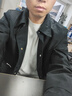 西域駱駝（VANCAMEL）夾克男秋冬季翻領(lǐng)休閑工裝外套時(shí)尚百搭上衣 黑色 XL 曬單實(shí)拍圖