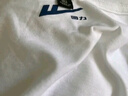 回力（Warrior）純棉t恤男秋冬新款重磅運動(dòng)上衣男士寬松打底長(cháng)袖體恤 白色  M 曬單實(shí)拍圖