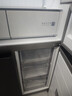 美的（Midea）熊墩墩601雙系統純平全嵌凈味除菌十字四開(kāi)門(mén)一級無(wú)霜家用電冰箱BCD-601WUSPZM(E)海貝黛 曬單實(shí)拍圖