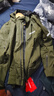 摩多狼（MOTOWOLF）騎士休閑風(fēng)衣摩托車(chē)騎行服防摔秋冬四季防風(fēng)摩旅時(shí)尚夾克騎行裝備 軍綠色[初秋風(fēng)衣]簡(jiǎn)約通勤 4XL碼[CE2護具] 曬單實(shí)拍圖