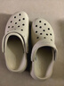 卡駱馳（crocs）經(jīng)典泡芙Clog男女一腳蹬懶人沙灘鞋 CR207521-2Y2 35 曬單實(shí)拍圖