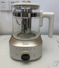 美的（Midea）全玻璃養生壺全自動(dòng)燒水壺母嬰恒溫電熱水壺花茶壺全包裹護底防碎1.5L MK-YS15B201 曬單實(shí)拍圖