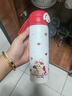 物生物（RELEA）保溫杯女大容量水杯316L不銹鋼兒童吸管杯學(xué)生便攜水壺教師節禮物 曬單實(shí)拍圖