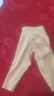 兒童德絨秋褲男童保暖褲女童打底褲寶寶睡褲嬰兒秋冬高腰護肚無(wú)骨 姜黃色 73 曬單實(shí)拍圖