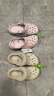 卡駱馳（CROCS）秋冬新品休閑鞋秋冬洞洞鞋貝雅暖絨暖棉|206633 冬日白-11S (建議買(mǎi)大一碼) 39 (240mm) 曬單實(shí)拍圖