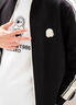 C'N'C【奢侈品衣服】CNC25秋新款戶外休閑運(yùn)動(dòng)立領(lǐng)夾克外套男 黑色 50 /M/(175/92A) 曬單實(shí)拍圖