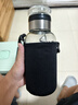 【送杯套】大容量加厚玻璃杯子便攜噸噸杯茶水分離帶杯套泡茶水杯 透明 1000ml噸噸桶 1只裝 曬單實(shí)拍圖