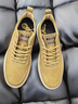 弈蛇零度品牌男鞋2025秋季新款英倫復古休閑板鞋百搭工裝運動(dòng)真皮皮鞋潮鞋 土黃 【標準運動(dòng)鞋碼】 41 曬單實(shí)拍圖