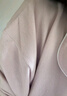 無(wú)印良品（MUJI）女式柔軟針織前開(kāi)睡衣套裝女士家居服女款女裝25年秋季 FD32CC5A 煙熏粉色 S -M 上裝160/84A 下裝160/66A 曬單實(shí)拍圖
