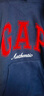 GAP女裝2025秋季新款撞色Logo寬松抓絨套頭連帽衫衛衣上衣792499 海軍藍 M (165/88A) 亞洲尺碼 曬單實(shí)拍圖