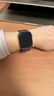 Apple/蘋(píng)果 Watch Series 10 智能手表GPS款46毫米亮黑色鋁金屬表殼濃墨色回環(huán)式運動(dòng)表帶MX283CH/B 曬單實(shí)拍圖