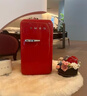 SMEG斯麥格FAB5黑色復古冰箱家用小型低分唄無(wú)霜單門(mén)冷藏網(wǎng)紅冰箱 魅族紅 曬單實(shí)拍圖