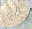 卡爾美（KELME）漁夫帽女防曬帽子新款遮陽(yáng)帽減齡顯臉小夏季太陽(yáng)帽戶(hù)外徒步登山帽 曬單實(shí)拍圖