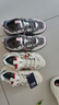 斐樂(lè )（FILA）老爹鞋女鞋情侶款運動(dòng)鞋圣誕可頌面包鞋休閑鞋男鞋 【女】雪白/雨朦灰色-SR 37.5 曬單實(shí)拍圖