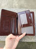 京川旭護照夾護照錢(qián)包一體出國卡包證件包收納男女士駕駛證旅行護照本 護照包【咖啡色】 曬單實(shí)拍圖