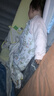 威爾貝魯（WELLBER）恒溫睡袋嬰幼兒1-3歲竹棉睡衣秋冬兒童寶寶防踢被子厚夾棉 綺夢(mèng)L 曬單實(shí)拍圖