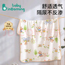 babyincoming嬰兒隔尿墊可水洗純棉a類(lèi)防水透氣寶寶尿布墊姨媽月經(jīng)護理墊床墊 【小熊春游記】7A抗菌-防滑透氣 50x70cm 曬單實(shí)拍圖