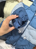 巴拉巴拉嬰兒羽絨服男女童冬季外套撞色萌趣200424107205 曬單實(shí)拍圖