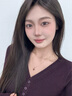timebetter天然石榴石銀項鏈女簡(jiǎn)約六爪小眾鎖骨鏈吊墜送證書(shū)生日禮物 天然石榴石銀項鏈 默認1 曬單實(shí)拍圖
